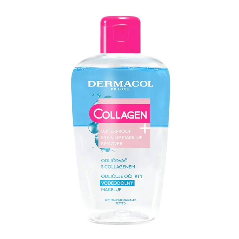 مزيل المكياج المقاوم للماء المعزز بالكولاجين